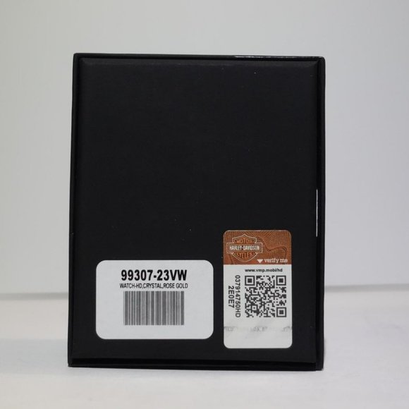 COPY - *NIB* Harley-Davidson Women's Black Crystal Rock Sparkles Stainless Stee… - Picture 9 of 9